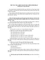 THỦ TỤC MUA ĐIỆN NGOÀI MỤC ĐÍCH SINH HOẠT