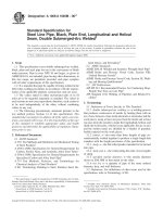 Tiêu chuẩn ASTM A 1005 : Standard Specification for Steel Line Pipe, Black, Plain End, Longitudinal and Helical Seam, Double SubmergedArc Welded