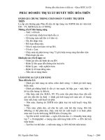 Xuất huyết tiêu hóa hướng dẫn chẩn đoán điều trị