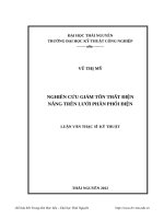 đồ án giải pháp giảm tổn thất điện