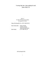 Đồ án: Tìm hiểuThiết kế cánh tay Robot Sử dụng PLC S7 200