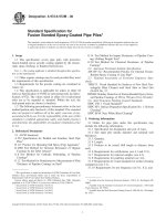 Tiêu chuẩn ASTM A 972: Standard Specification for Fusion Bonded EpoxyCoated Pipe Piles