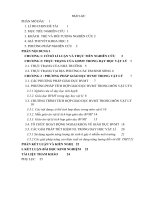 skkn TÍCH hợp GIÁO dục môi TRƯỜNG TRONG dạy học vật lý thpt