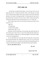 Báo cáo thực tập bệnh viện đa khoa Đông Sơn