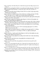 Đường lối hồ chí minh thi cau hoi