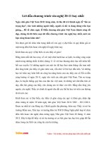 Lời dẫn chương trình văn nghệ 20-11 hay nhất