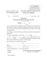 Mẫu số 18/TB-ĐKT: Thông báo người nộp thuế chấm dứt hiệu lực mã số thuế