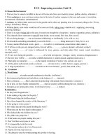 bài tập tiếng anh lớp 10  các unit