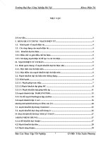 Báo cáo thực tập điện tử: Mạch điện tử như: Mạch khuếch đại ,mạch tạo dao động…