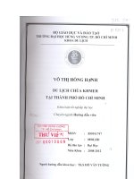 Du lịch chùa khmer tại TPHCM