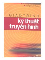 giáo trình kỹ thuật truyền hình  Đỗ Hoàng Tiến