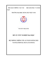 HỆ THỐNG THÔNG TIN AN TOÀN HÀNG HẢI NAVIGATIONAL DATA (NAVDAT)