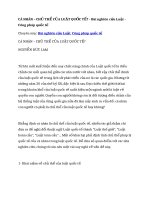 CÁ NHÂN – CHỦ THỂ CỦA LUẬT QUỐC TẾ?  Bài nghiên cứu Luật  Công pháp quốc tế