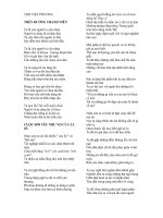 những bài thơ hay của nhà thơ Việt Phương