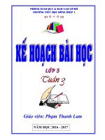 Tuần 3 (VNEN trên nền SGK hiện hành)   toán học 5 