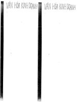 TÀI LIỆU THI văn HOÁ KINH DOANH 