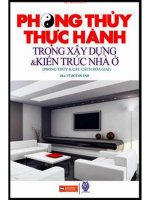 Phong thủy thực hành trong xây dựng kiến trúc nhà ở