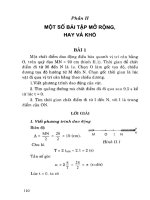 Những bài tập vật lý cơ bản   hay và khó (tập 1 dao động và sóng cơ học) phần 2 