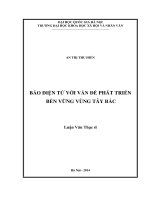 Báo điện tử với vấn đề phát triển bền vững vùng tây bắc 
