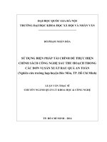 SỬ DỤNG BIỆN PHÁP tài CHÍNH để THỰC HIỆN CHÍNH SÁCH CÔNG NGHỆ SAU THU HOẠCH TRONG các đơn vị sản XUẤT RAU QUẢ AN TOÀN 