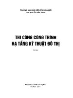 THI CÔNG CÔNG TRÌNH HẠ TẦNG KỸ THUẬT