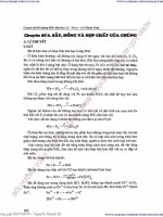 Chuyên đề bồi dưỡng học sinh giỏi hóa học 12 (tập 2 vô cơ) phần 2 
