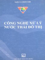 CÔNG NGHỆ XỬ LÝ NƯỚC THẢI ĐÔ THỊ