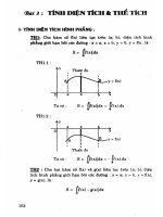 Làm nhanh trắc nghiệm tích phân ĐHQG: Phần 2