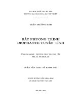 Bất phương trình diophante tuyến tính 