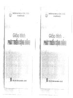 giáo trình phát triển cộng đồng bản đôi 