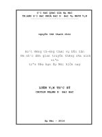 Hoạt động thưởng thức và bảo tồn âm nhạc dân gian truyền thống của sinh viên trên địa bàn hà nội hiện nay 