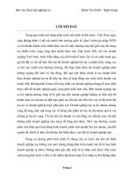 BCTN   TCNH phân tích tình hình chi phí và lợi nhuận tại công ty TNHH thiên tân 