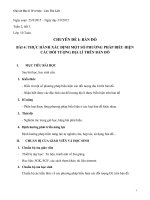 Bài thực hành một số phương pháp biểu hiện trên bản đố