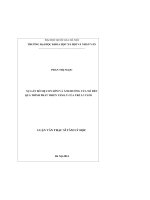 Sự gắn bó mẹ con sớm và ảnh hường của nó đến quá trình phát triển tâm lý của trẻ em 2 3 tuổi 
