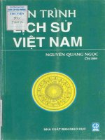 giáo trìnhtiến trình lịch sử việt nam 