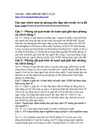 bán trắc nghiêm ôn tập hình sự