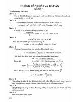 Để làm tốt bài thi môn vật lí luyện thi đại học phần 2 