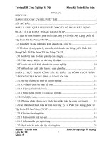 Báo cáo thực tập kế toán: Thực trạng tổ chức công tác kế toán tại Công ty Cổ Phần Xây Dựng Quốc Tế Tập Đoàn TB Sao Vàng.CNVP