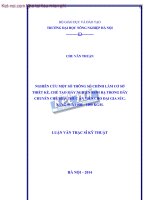 Nghiên cứu một số thông số chính làm cơ sở thiết kế, chế tạo máy nghiền rơm rạ trong dây chuyền chế biến thức ăn viên cho ñại gia súc, năng suất 800 ÷ 1000 kgh 