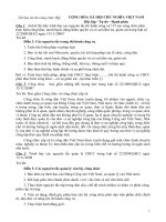 Bộ Tài liệu ôn tập thi công chức ngành hải quan