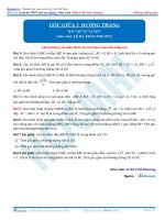 Bài tập tính góc giữa hai đường thảng thầy lê bá trần phương 