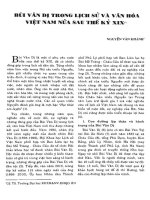 KẾT HỢP CHẶT CHẼ GIỮA XÂY DỰNG CĂN CỨ DU KÍCH VỚI CHỐNG PHÁ TỀ Ở ĐỒNG BẰNG BẮC BỘ TRONG CUỘC KHÁNG CHIẾN CHỐNG PHÁP