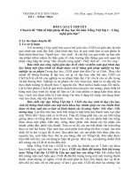 Chuyên đề - Môn Tiếng Việt lớp 1 – Công nghệ giáo dục