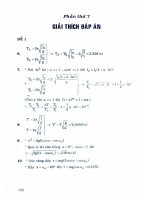 Trắc nghiệm vật lí (bài tập và đề thi chọn lọc) phần 2 