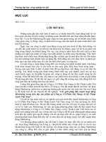 Các giải pháp đẩy mạnh hoạt động Marketing trong tiêu thụ sản phẩm tại Công ty Cổ Phần Xây Dựng và Kỹ Thuật Lạnh Việt Nam