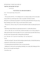 Câu hỏi thi giáo dục công dân