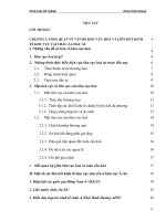 Tổng Quan Về Vấn Đề Khu Vực Hoá Và Liên Kết Kinh Tế Khu Vực Tại Châu Á - Châu Âu