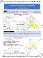 Chứng minh quan hệ vuông góc song song thầy nguyễn thanh tùng 