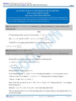 Bài tập sự tương giáo của hàm trùng phương có đáp án thầy lê bá trần phương 