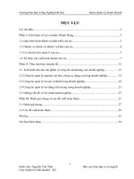 Báo cáo thực tập quản trị kinh doanh tại Công ty cổ phần Thành Hưng